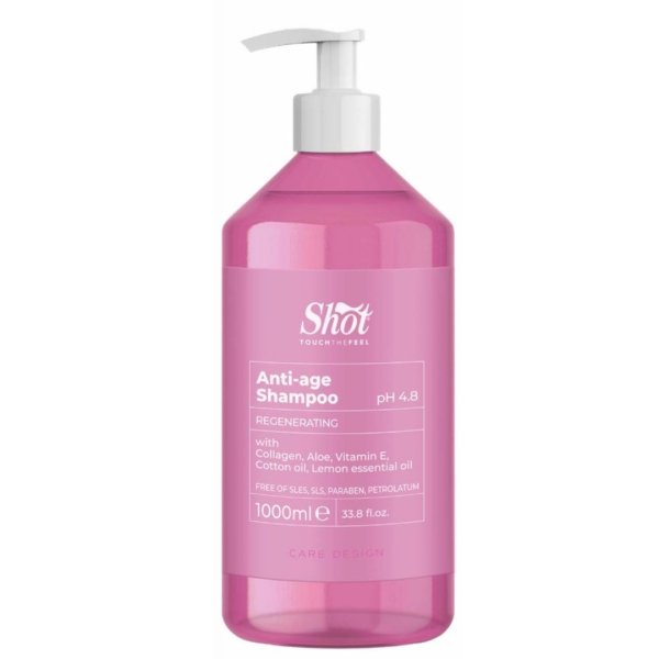 SHOT Szampon regenerujący Anti-age New 1000ml