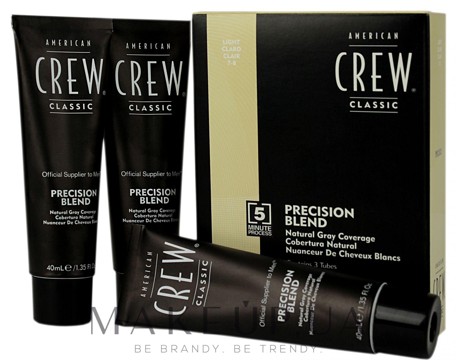 American Crew farba 7-8 3x40ml